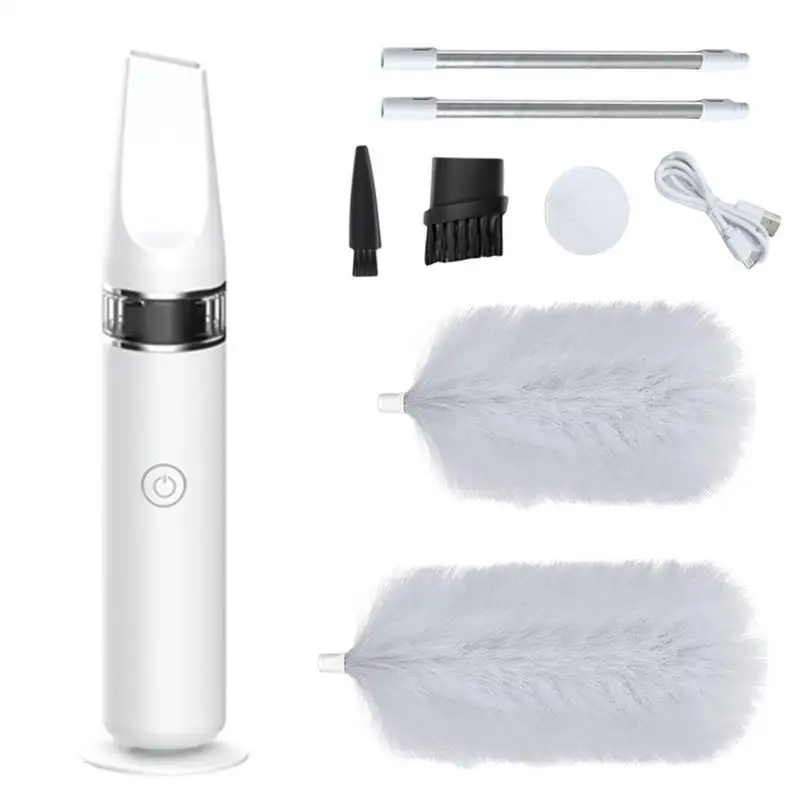 

Electric Feather Brush Lightweight Feather Duster Brush Automatic 360 Feather Duster Cleaning Accessories Duster Brush Rotary