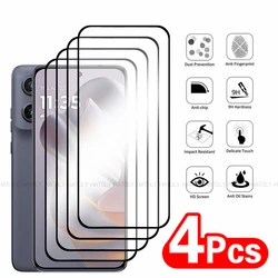 Premium Tempered Glass Screen Protector - Full Glue, High Clarity, Durable Protection (2/4 Pack) - Moto Edge 50 Neo (4PCS Tempered Glass)