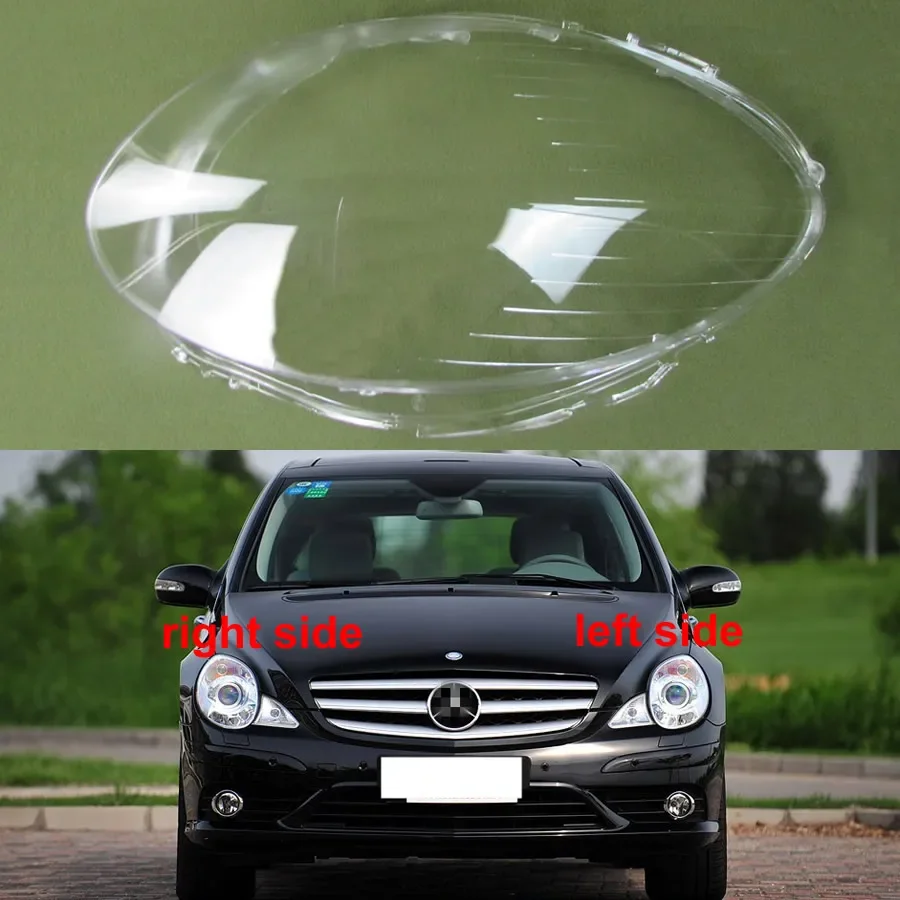 

For 2006 2007 2008 Mercedes Benz R-class W251 R350 R500 Car Accessories Headlight Cover Lampshade Lens Headlamp Shell Plexiglass