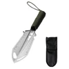 Mini Camping Shovel Stainless Steel Small Backpacking Shovel Multipurpose Lightweight Metal Shovel for Outdoor Survival 5