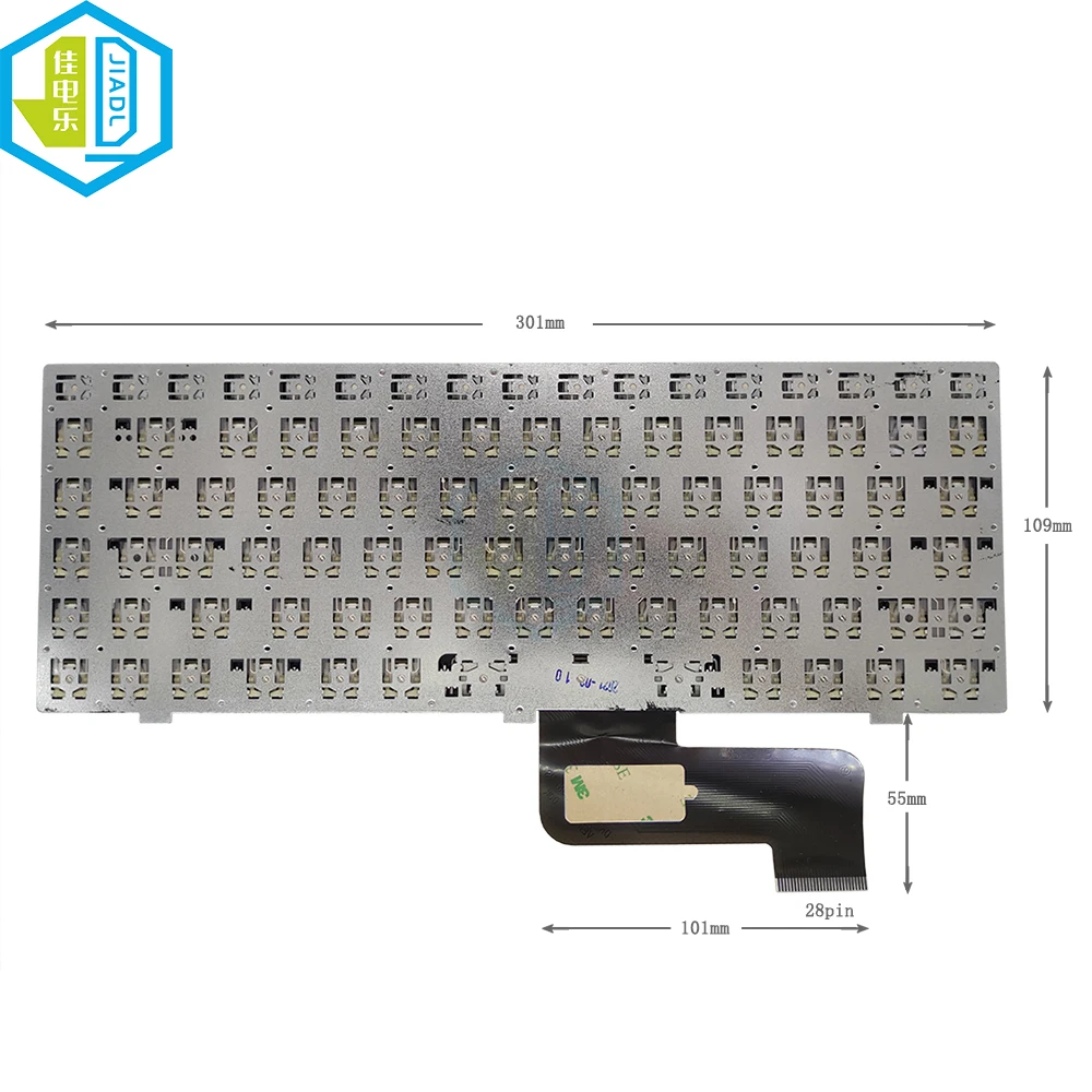 original eua inglês substituição teclados notebook teclado portátil padrão peças sem luz de fundo