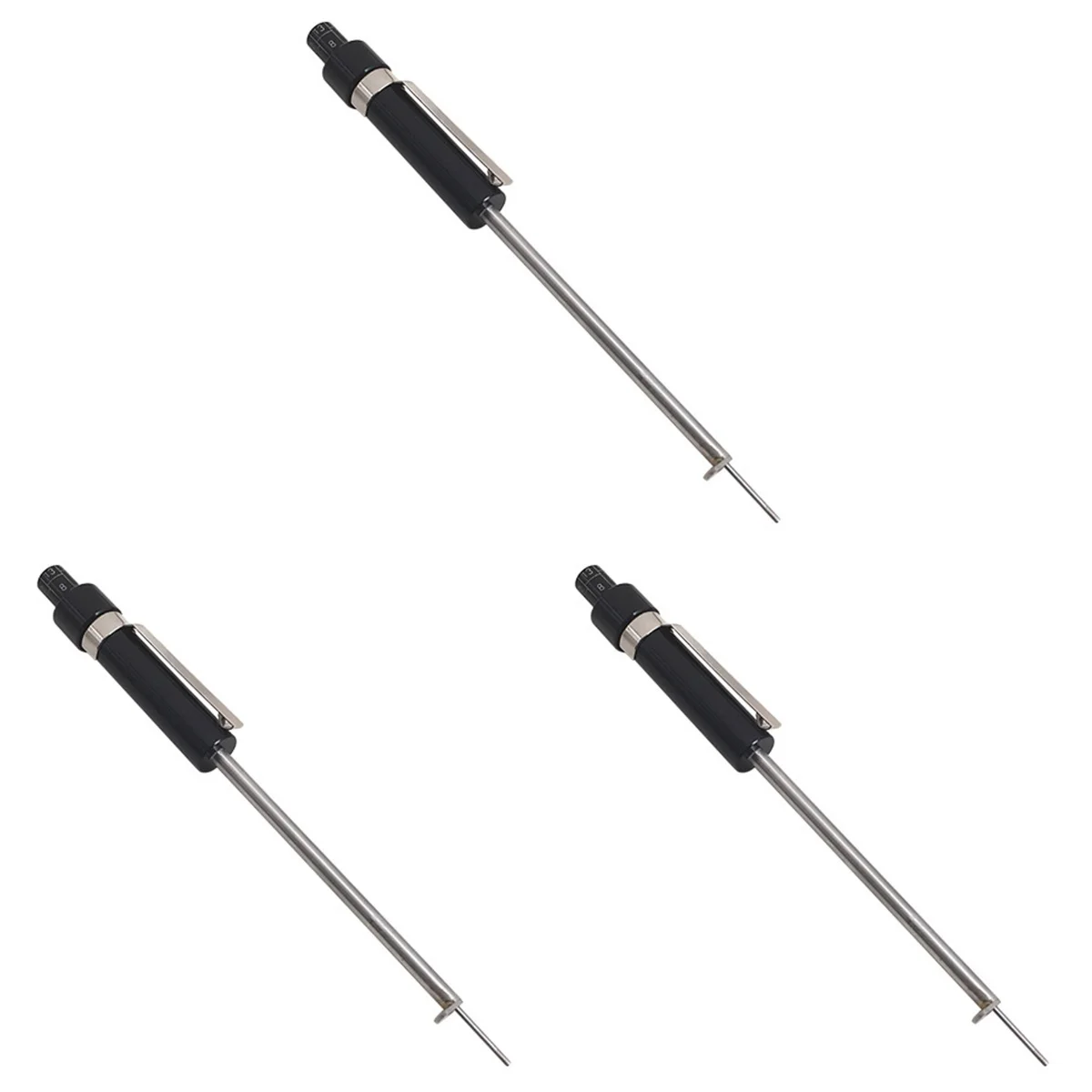 

3 Pc Brake Pad Scale Thickness Measurement Tool Automotive Tools Depth Detection Pen Plastic