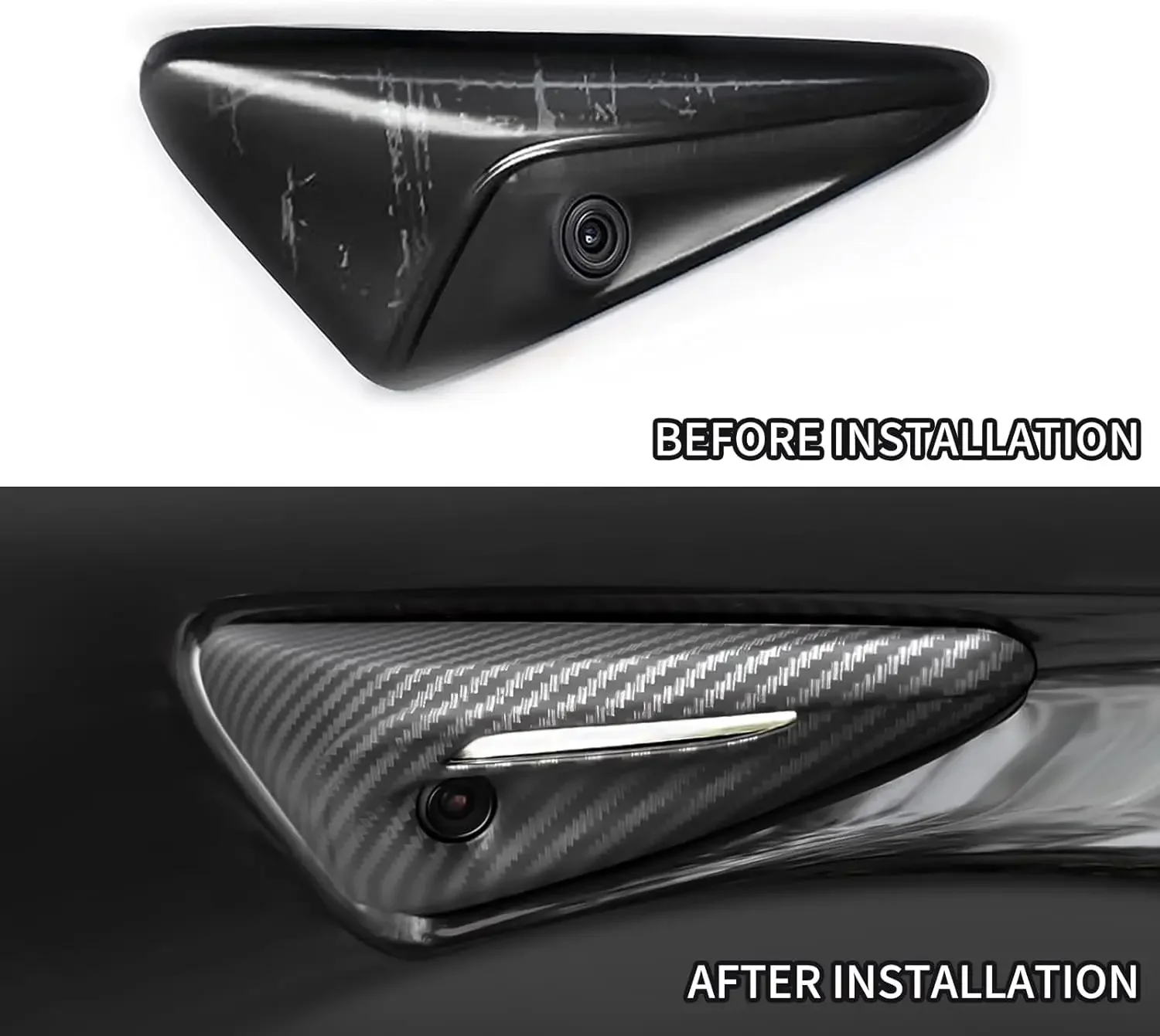 Model Y Rear Camera Protector Tesla Model Y/Model 3 2024,Model 3/Y 사이드 카메라 커버 액세서리에 맞는 신호 측면 카메라 보호 ...