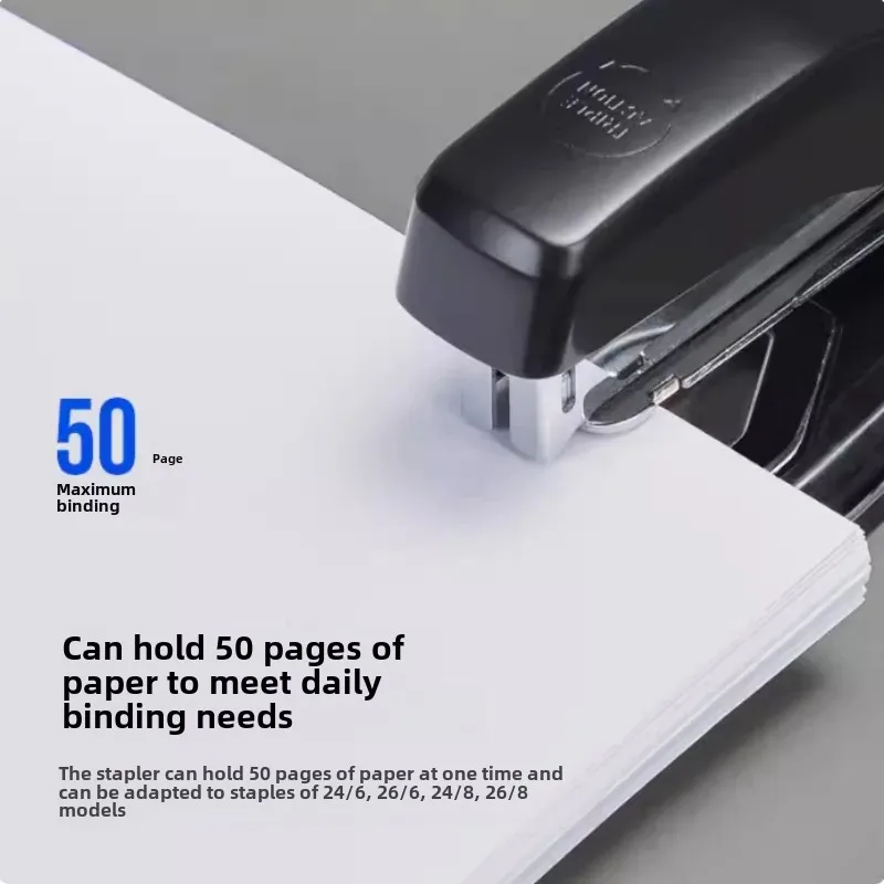 Rotatable Stapler 0414 Multi-functional Office Equipment Student 360 Degree Thickened For Business Education