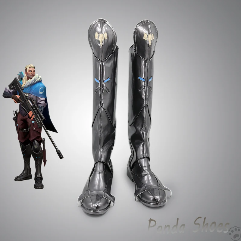 

Valorant Sova Cosplay Shoes Anime Game Cos Long Boots Sova Cosplay Costume Prop Shoes for Con Halloween Party