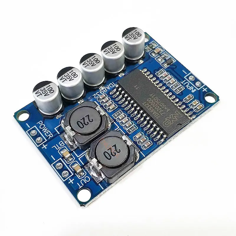 

1pcs Digital power amplifier board module 35w mono amplifier module High-power TDA8932 low power consumption