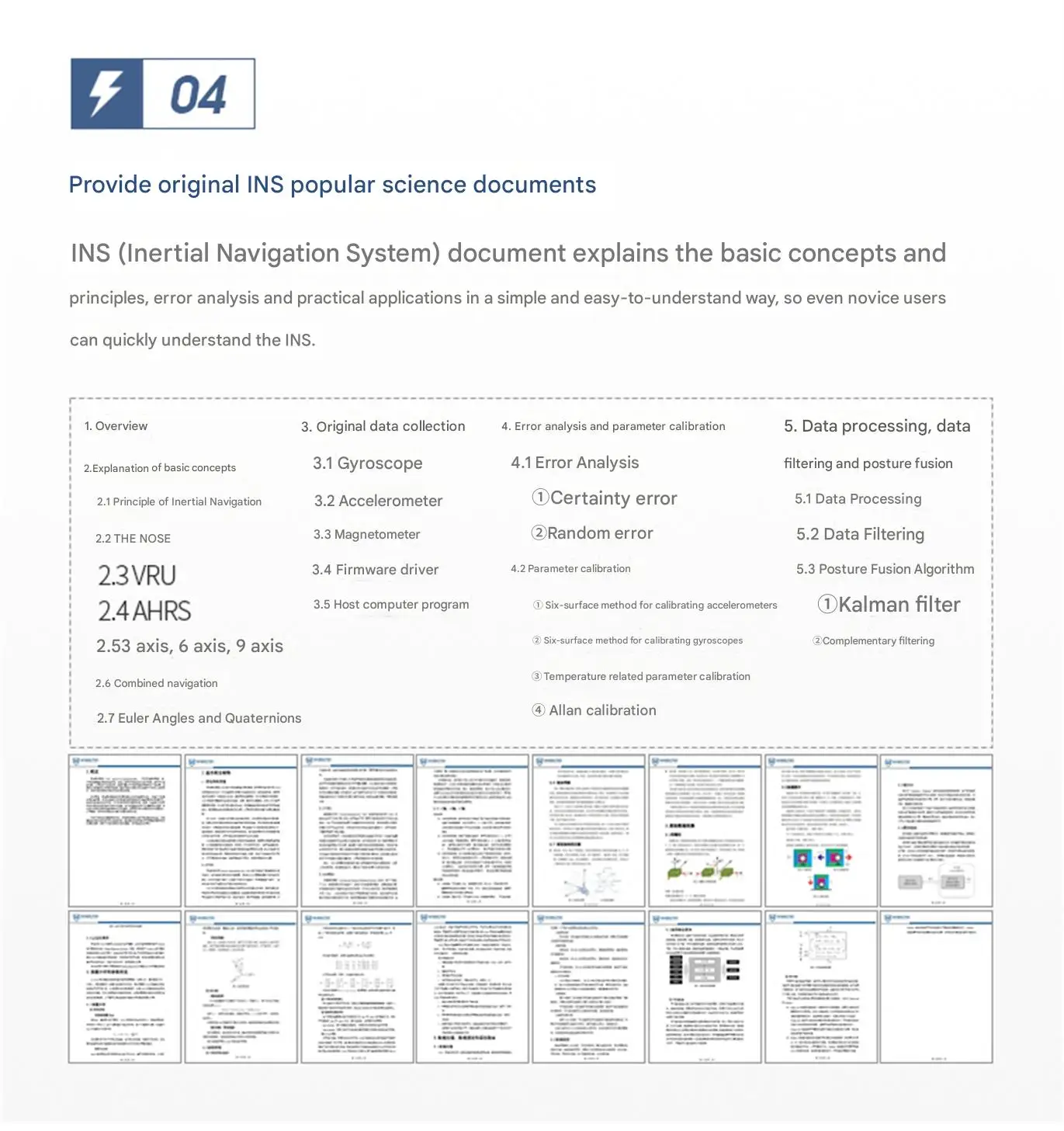HiPNUC HI13R4 Universal IMU, VRU, AHRS Sensor
