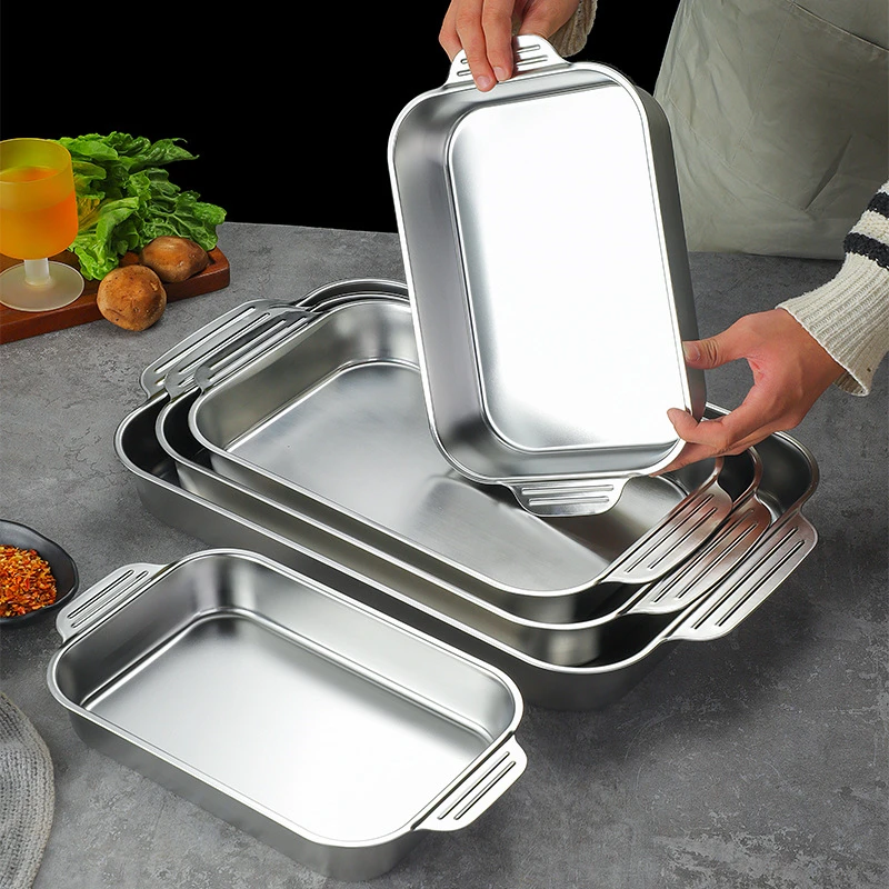 Rectangular Non Stick Bundt Cake Pans 304 Stainless Steel