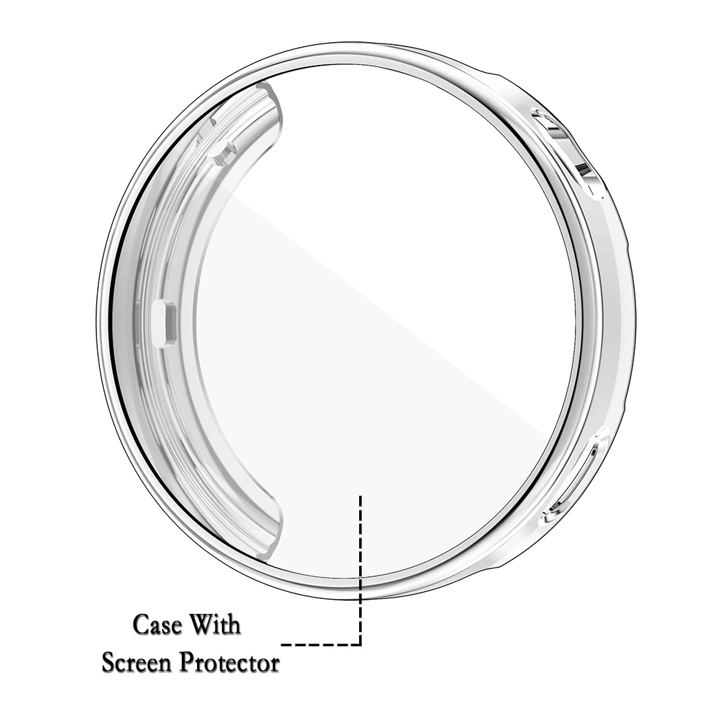 TPU Watch Protective Case For Huawei Watch GT4 41mm Flexible Screen Protector Cover Replacement
