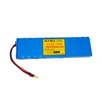 Batterie rechargeable lithium-ion 25.2V 7S2P 26000mAh 18650, 25.2V, adaptée au remplacement de la batterie de scooter électrique 29.4V 3