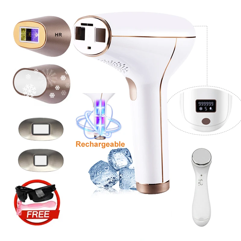 آلة لنزع الشعر بالليزر اللاسلكية القابلة لإعادة ال...