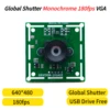 Global Shutter,180fps USB Camera Module VGA,Monochrome 640 x 480,UVC Compliant For Raspberry Pi Windows Android Machine Vision 1