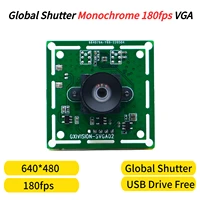 Global Shutter,180fps USB Camera Module VGA,Monochrome 640 x 480,UVC Compliant For Raspberry Pi Windows Android Machine Vision 1