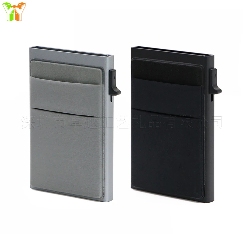 Luxurious RFID Metal Card Holder - Slim Minimalist Wallet