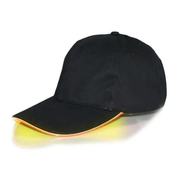 Black Orange Cap