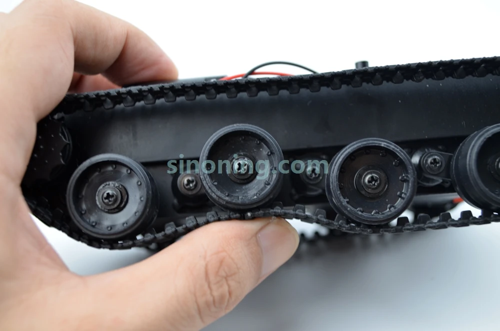Smart Robot Tank Light Damping balance Tank Robot Chassis Platform for Arduino 130 Motor 1PC diy robot toys for children remote control tank