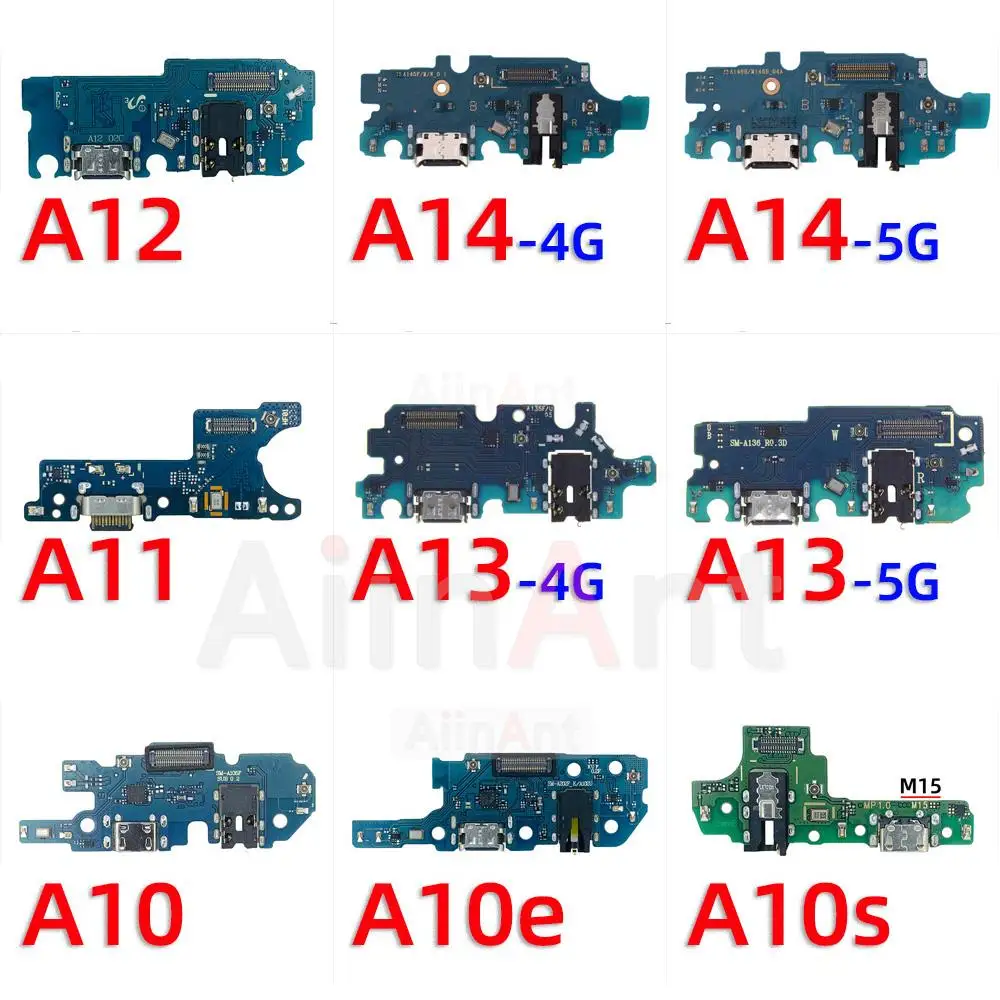 

Aiinant Bottom Dock USB Date Quick Charger Board Charging Flex Cable For Samsung Galaxy A10 A10E A10s A11 A12 A13 A14 4G 5G