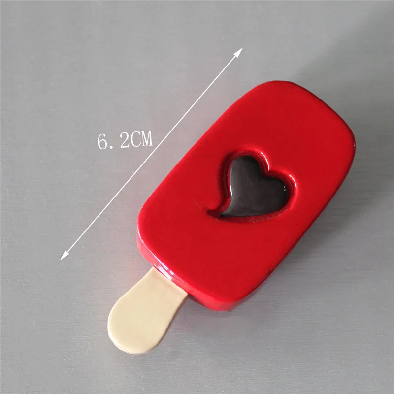 Charming 3D Resin Ice Cream Cone Refrigerator Magnet