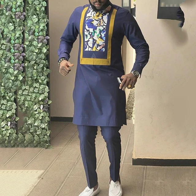 Dayo Embroidered Kaftan Outfit - Image 3