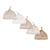 Unisex 3/5Pieces Cotton Infant Hats Newborn Baby Girl Boy Hats 0-6Months Solid Color Soft Baby Accessories 3
