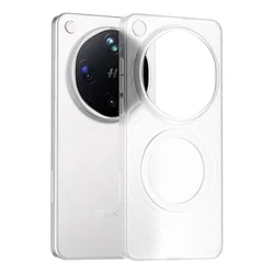 Fashion Ultra Slim Translucent Wave Pattern Magnetic Case, Anti - drop Full - protect Cover - OPPO Find X9 Ultra (WHITE)