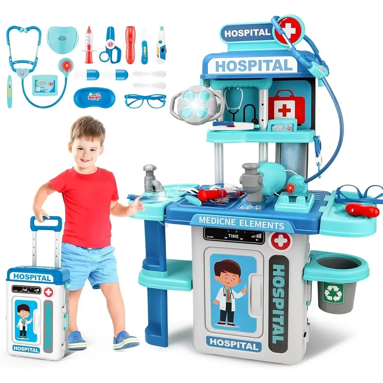 Doctor Playset Doctor Toys Walmart Best Choice Products Play