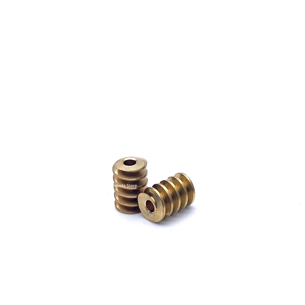 0.5M Copper Worm Self-locking Turbine Motor Accessories For JGY370 5.5*8.0*2.0mm