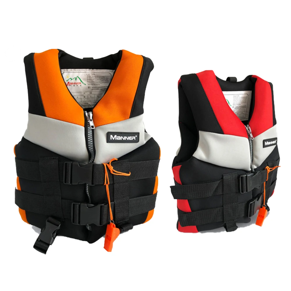 

Children's Swimming Buoyancy Jacket Portable Neoprene Floating Vest Boys and Girls Beach Swimming Beginner Safety Lifejacket