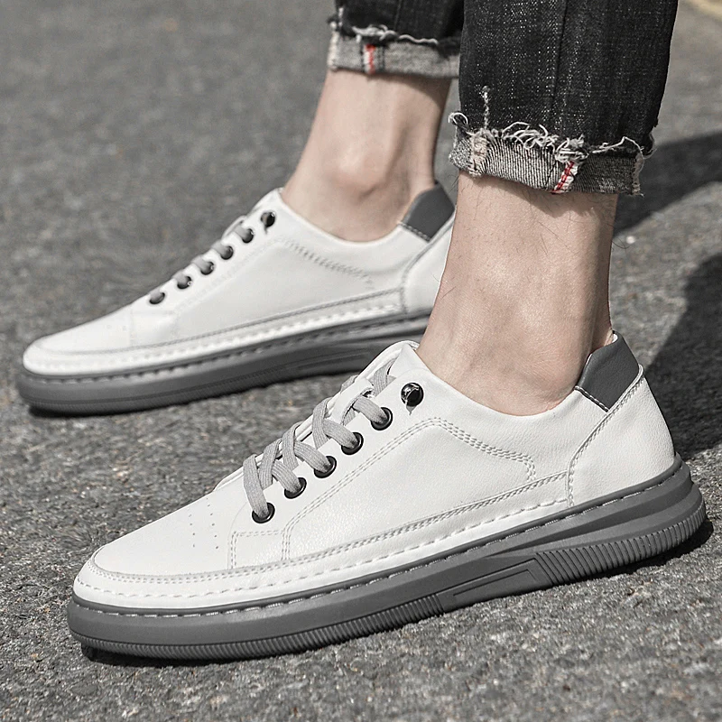 

men Leather Casual Shoes outdoor Men Lace Up Oxford Shoes Outdoor Shoes Office Men's Dress Shoes Shoes for Men Mocasines Hombre