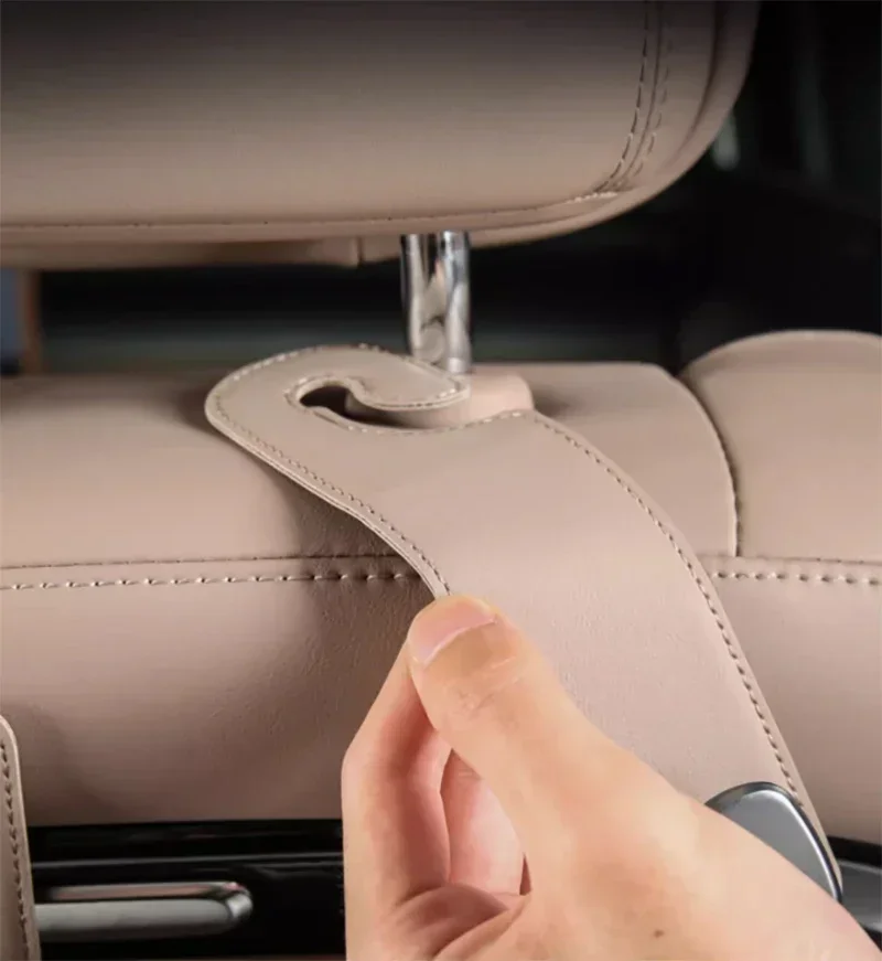 Car Mounted Rear Seat Hooks Suitable for Xpeng X9 G6 G9 MONA03 Interior Seat Modification Car Interior Accessories