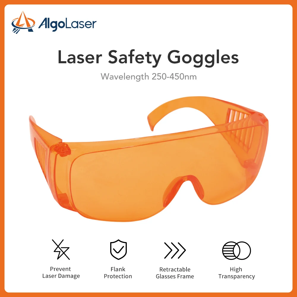 AlgoLaser Ortur 1064nm Lase Safety Goggles Shield Protection Eyewear 250450nm Laser Engraver
