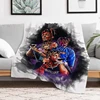 RIP Juice Wrld Rapper Blanket Fluffy Soft Blankets for Bed Furry Winter Warm Throw Sofa & Throws Double Decorative Custom Fleece 1