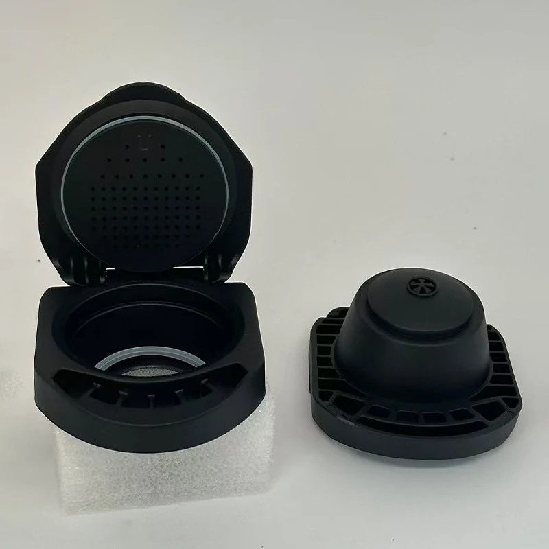 1Pcs Refillable Reusable Coffee Capsule Adapter for Coffees Recycle Capsule Convert Compatible with Genio S Piccolo XS Machine coffee machine adapter parts,refillable coffee capsule