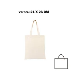 Eco - Friendly Foldable Canvas Tote - Large Capacity Reusable Shopping Bag (21x26cm)
