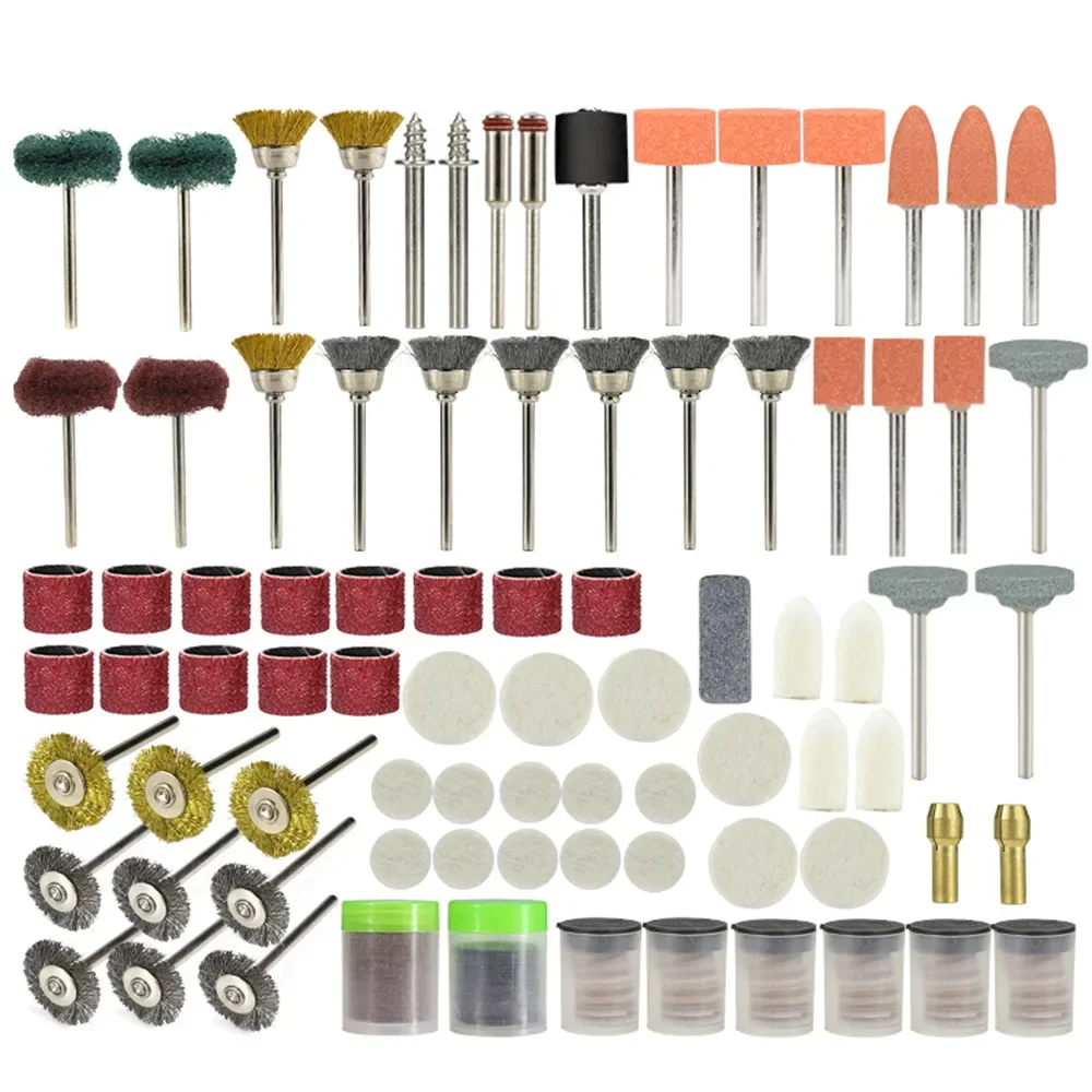 rotary-tool-accessories-kit-327pcs-1-8''-3175mm-shank-sanding-polishing-grinding-set-for-dremel-s