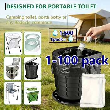 Portable Toilet Waste Gel Powder 1