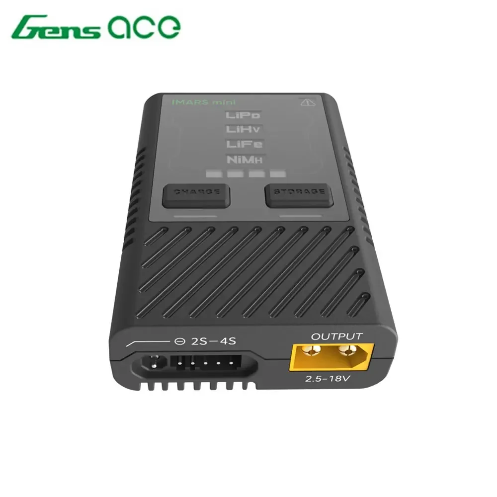 Achetez le chargeur intelligent Gens ace Imars Mini 60W : design compact, ventilé, avec boutons de contrôle et ports de sortie.