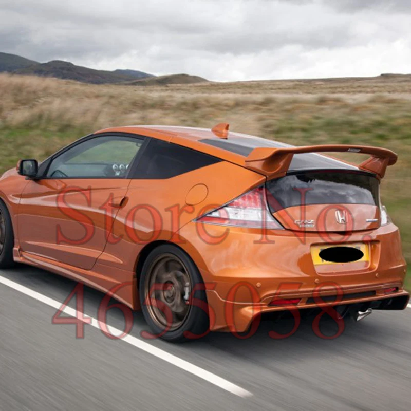 Für Honda CRZ CR-Z ZF1 MU Stil ASB Hinten Stamm Spoiler Flügel Lip Diffuers Trim Teile BodyKits