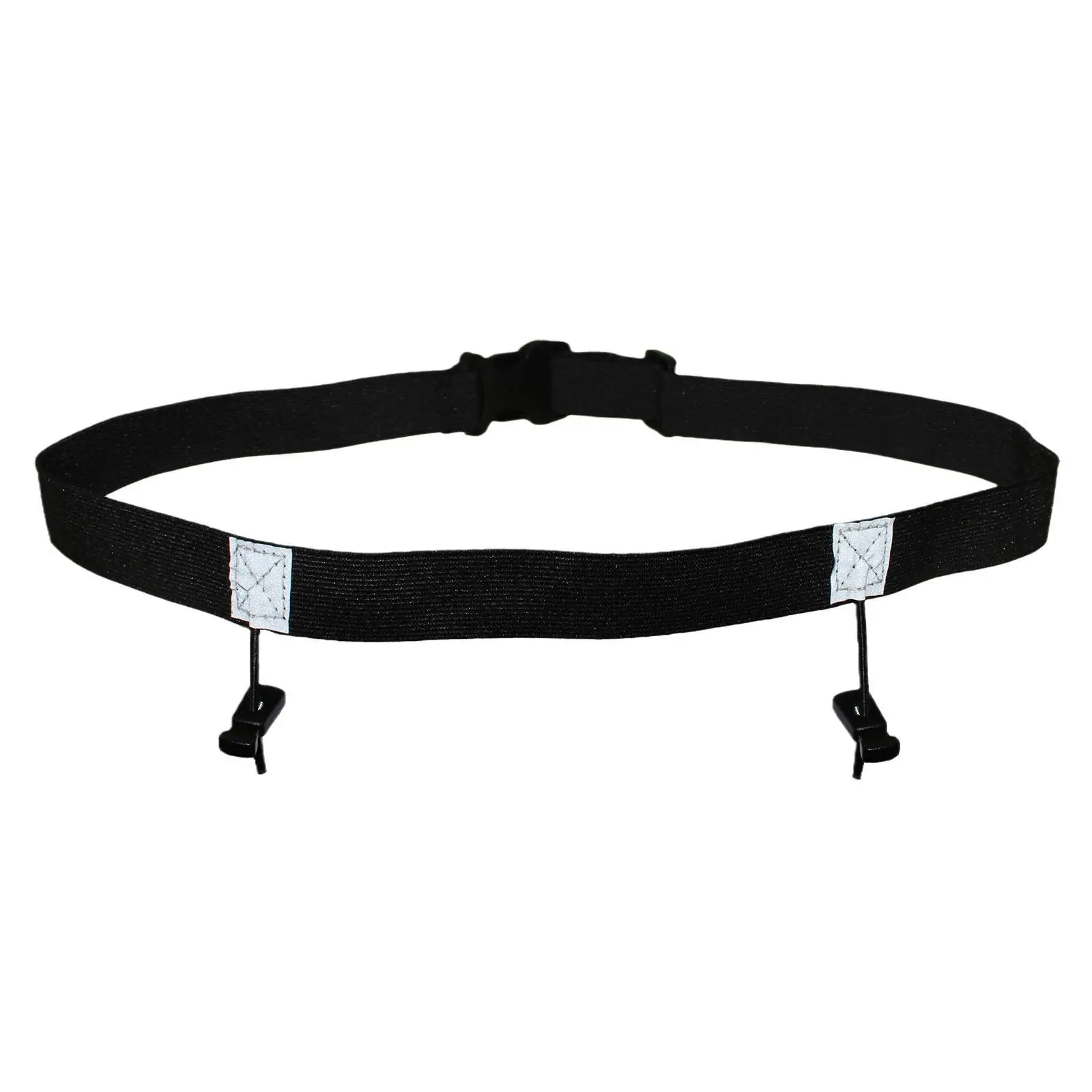 

25cm Night Running Reflective Tape Triathlon Number Belt For Outdoor Sports Polyester Waist Pack Cloth Bib Holder 6 Color