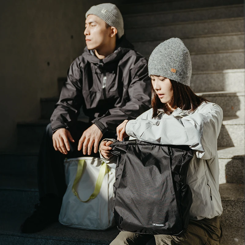 Naturehike Folding Dual-use Tote Bag Outdoor Travel Folding Backpack Commuter Portable Leisure Bag