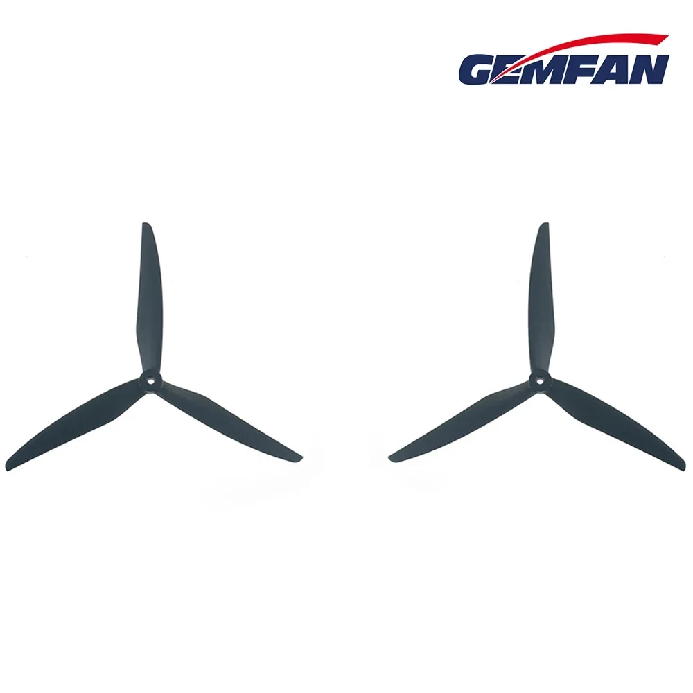4pcs/2Pairs(2CW + 2CCW) Gemfan 1050 10X5X3 3-Blade Glass Nylon Fiber Propeller Multirotor 10" FPV Cinelifter MarcoQuad multirotor propeller