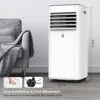10,000 BTU Portable Air Conditioners, Portable AC With Remote for Room to 450 sq.ft 3 in 1 Air Conditioner With Dehumidification 6