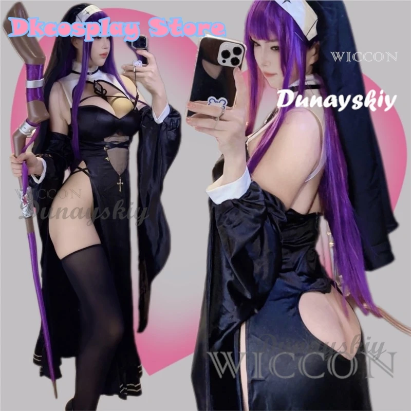 

Костюм фриэрена на похороне папоротника дуцзинь монахин папоротник Косплей костюмы папоротника Хэллоуин костюмы папоротника для женщин папоротник сексуальное эластичное платье парик костюм