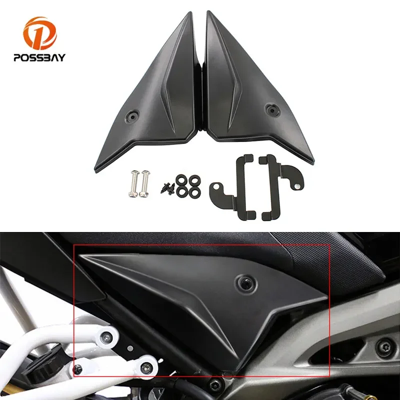 

Motorcycle 2PCS Seat Side Panel Cover Fairing Cowling Cover for Yamaha MT 09 FZ-09 MT-09 MT09 FZ09 2014-2020 2019 2018 2017 2016