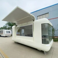 Cuisine mobile électrique, chariot à snacks silencieux, véhicule électrique idéal pour la vente de snacks sur les marchés nocturnes 6