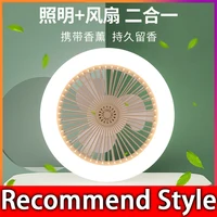 30w Ceiling Fan with Lighting Lamp E27 Converter Base with Remote Control Manual Switch for Bedroom Living Home Silent Ac85-265v 2