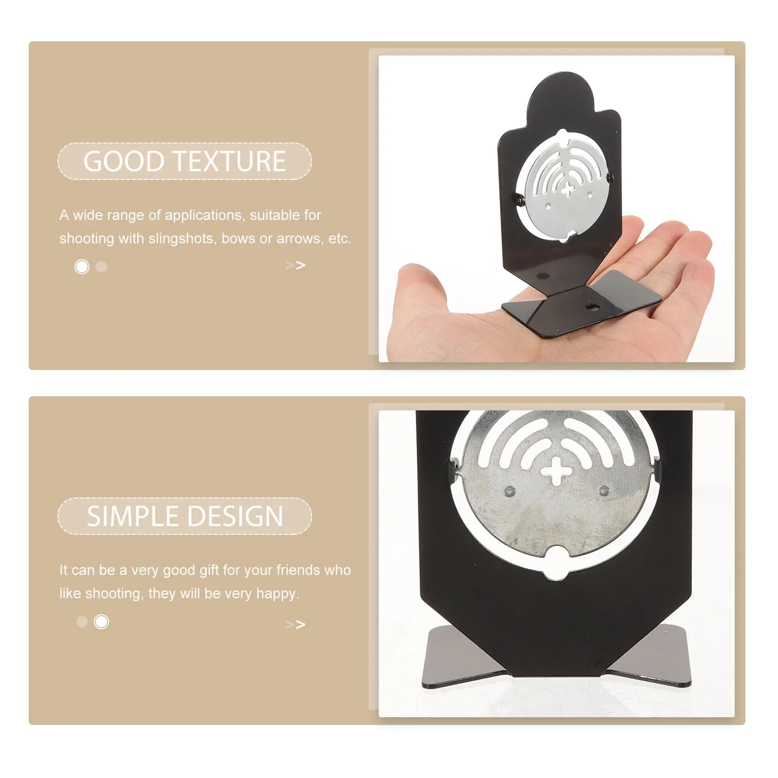 Shoot Targets 3Pcs Small Portable Practicing Rotary Exercise For Training