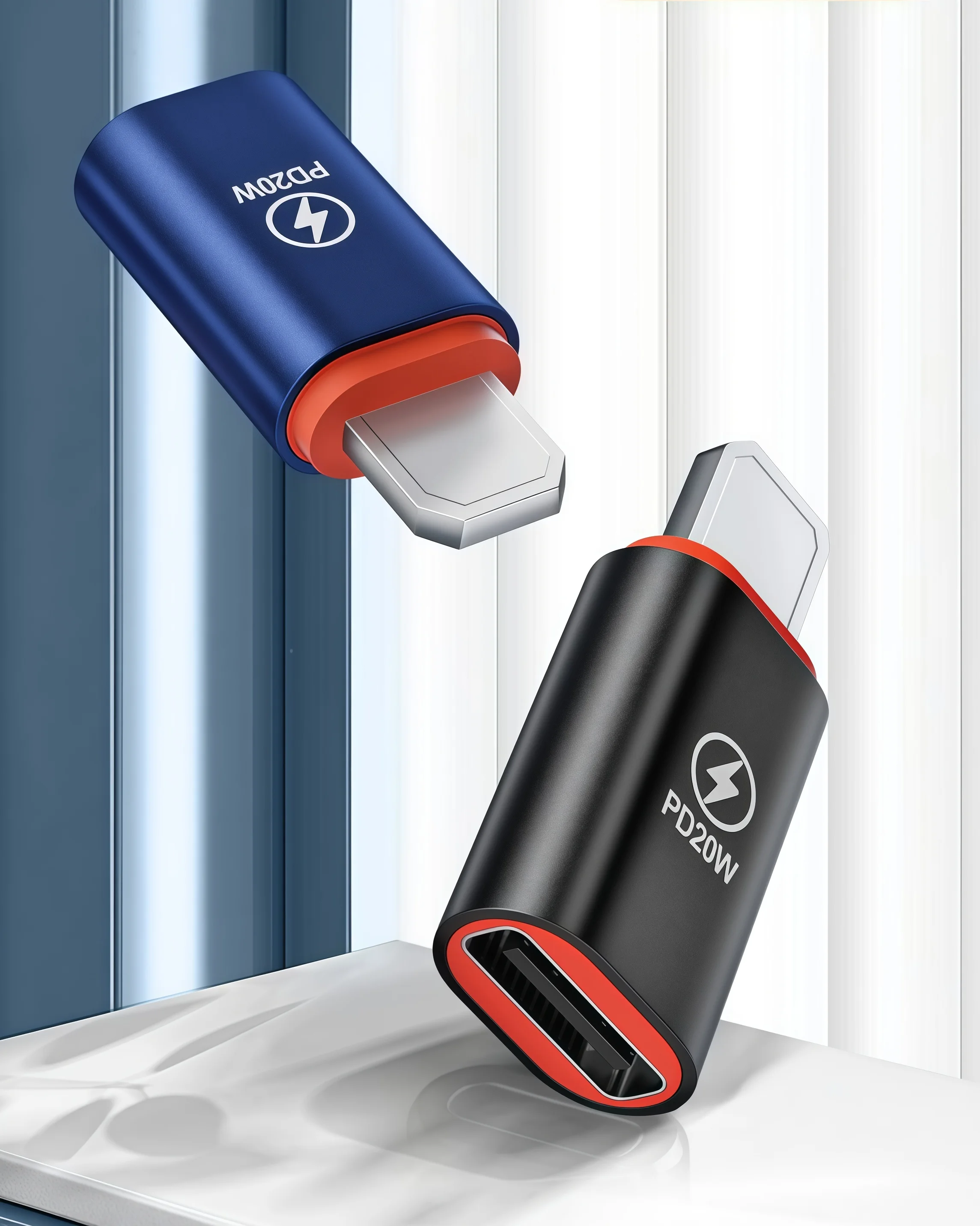 Fast Charging USB-C to Lightning Adapter - 20W PD Charger Converter