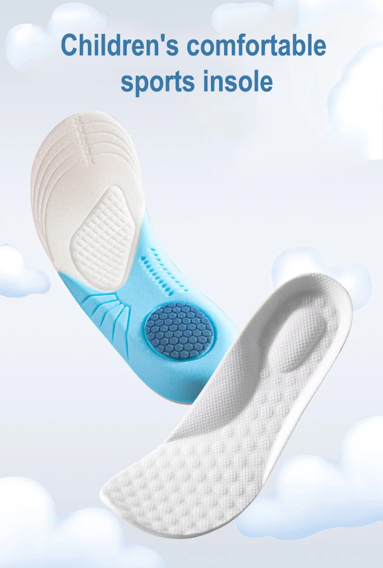 Branț din spumă cu memorie pentru copii Respirabil pentru transpirație Absorbant șocuri Pantofi Tampoane ușoare Deodorizare Sport Branț pentru copii_voghion.com