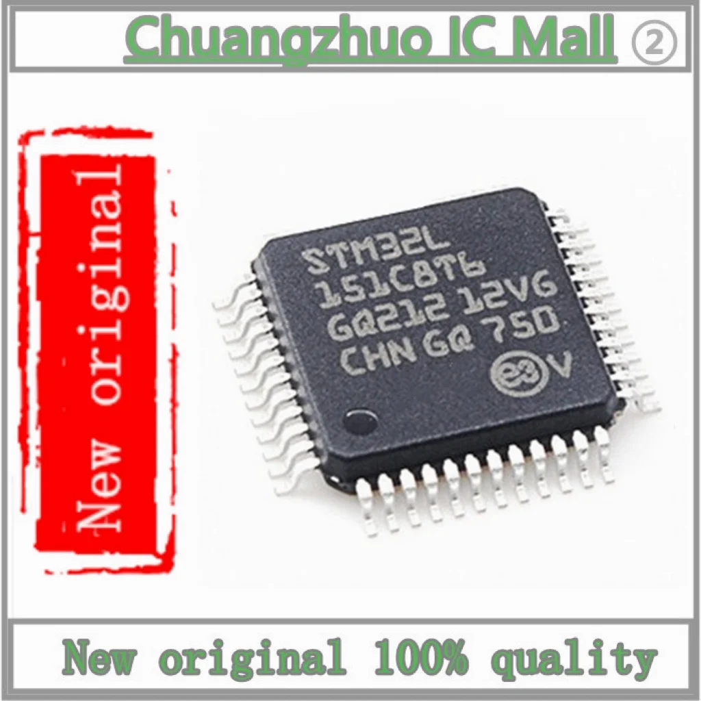 

1pcs/lot STM8L151C8T6 STM8L151C8T6TR IC MCU 8BIT 64KB FLASH 48LQFP Chip New original